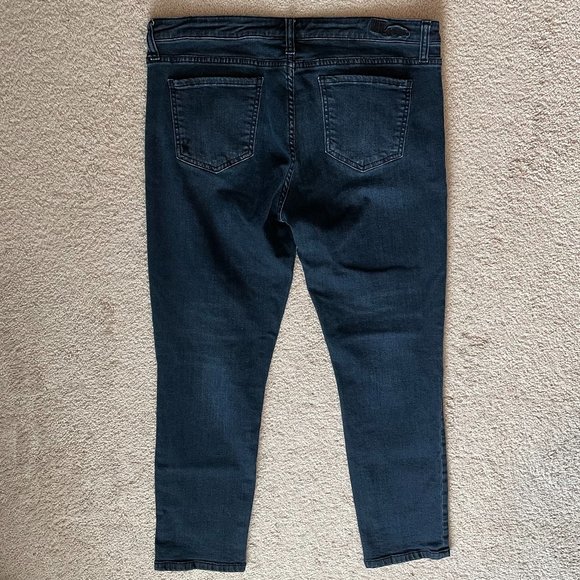 Kut from the Kloth Dark Wash Kurvy Fit Skinny Jean - Picture 7 of 10